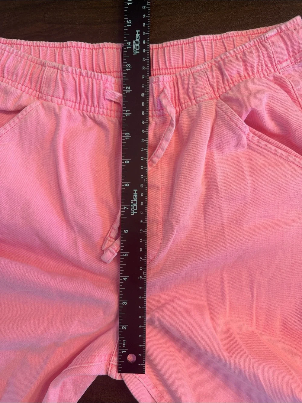 Gap Easy Horseshoe Jeans in Neon Pink Denim - Picture 8 of 12